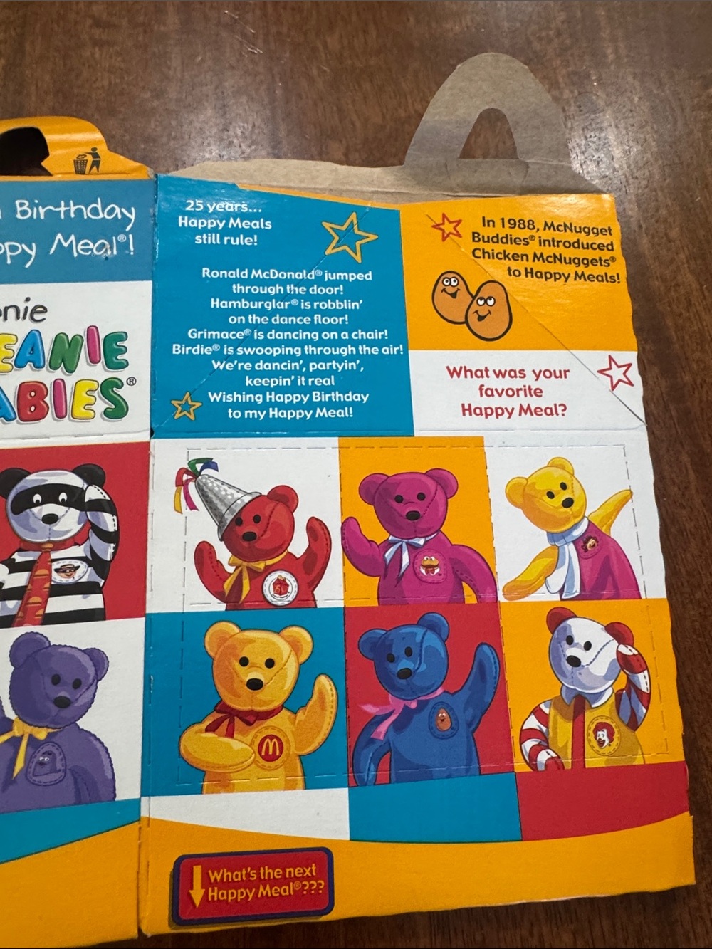 2004 New Full Set McDonalds Teenie Beanie collab with original Happy Meal Box - Picture 14 of 14